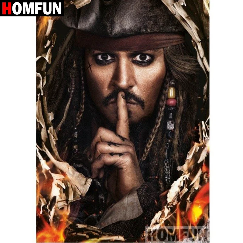 HOMFUN 5D DIY Diamond Painting Full Square/Round Drill "Pirate Captain" Embroidery Cross Stitch gift Home Decor Gift A07840
HOMFUN 5D DIY Diamond Painting Full Square/Round Drill "Pirate Captain" Embroidery Cross Stitch gift Home Decor Gift A07840