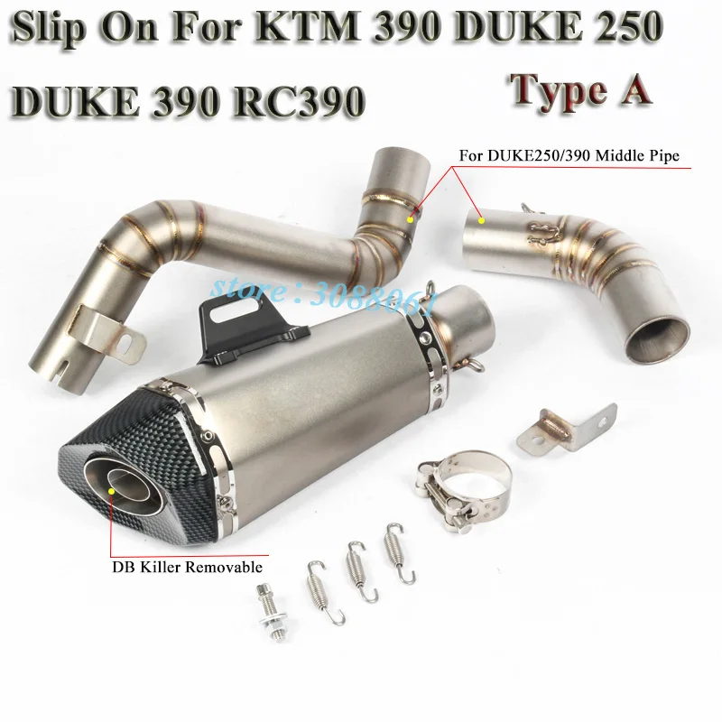 DUKE 390 Akrapovic Exhaust