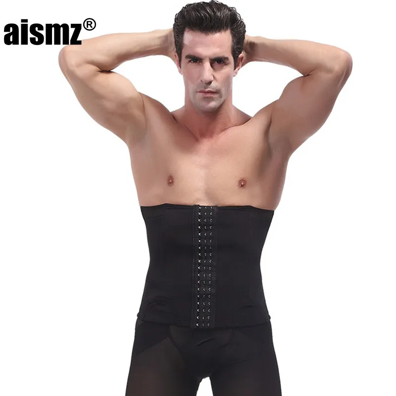 Aismz Waist Trainer Slimming Underwear Corset Belt Body Modeling Strap Waist Cinchers Slimming Sheath 7 Steel Boned for men
Aismz Waist Trainer Slimming Underwear Corset Belt Body Modeling Strap Waist Cinchers Slimming Sheath 7 Steel Boned for men