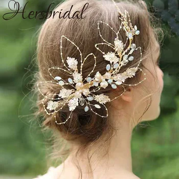 Luxury Gold Bridal Barrettes Crystal Wedding Hair Clip Gold Leaves Bridal Headpiece Hair Jewelry 2019
Luxury Gold Bridal Barrettes Crystal Wedding Hair Clip Gold Leaves Bridal Headpiece Hair Jewelry 2019