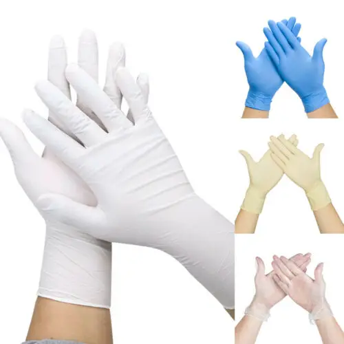 100pcs Disposable Powder Free Nitrile Medical Examination Gloves Assorted Nitrile Latex Vinyl Non-Powdered
100pcs Disposable Powder Free Nitrile Medical Examination Gloves Assorted Nitrile Latex Vinyl Non-Powdered