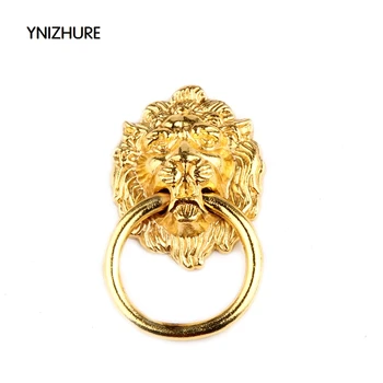 67*46MM kitchen cabinet knobs Retro traditional luxury gold antique wardrobe cupboard handle high-grade lion head door handle
67*46MM kitchen cabinet knobs Retro traditional luxury gold antique wardrobe cupboard handle high-grade lion head door handle