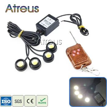 Car-styling 1Set Car Strobe Eagle Eye with Wireless Remote LED Daytime runningt lights 12V Flashing Brake lamps car accessories
Car-styling 1Set Car Strobe Eagle Eye with Wireless Remote LED Daytime runningt lights 12V Flashing Brake lamps car accessories