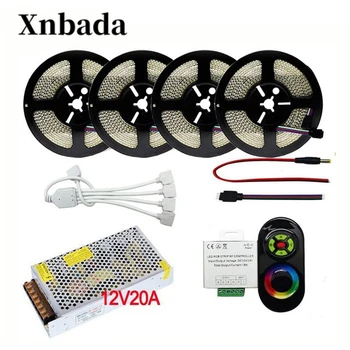 5-20M 2835 234 LEDs/m DC12V RGB LED Strip Light Flexible LED Light RGB Neon Light Strip+ 5Keys RGB Led Controller + Power Supply
5-20M 2835 234 LEDs/m DC12V RGB LED Strip Light Flexible LED Light RGB Neon Light Strip+ 5Keys RGB Led Controller + Power Supply