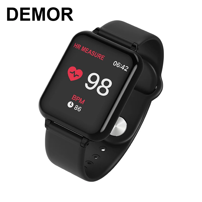 DEMOR Hero Band 3 Smart Watch Fitness Bracelet Heart Rate Tracker Blood Pressure Monitor Smartwatch for Men Women iPhone Android
DEMOR Hero Band 3 Smart Watch Fitness Bracelet Heart Rate Tracker Blood Pressure Monitor Smartwatch for Men Women iPhone Android