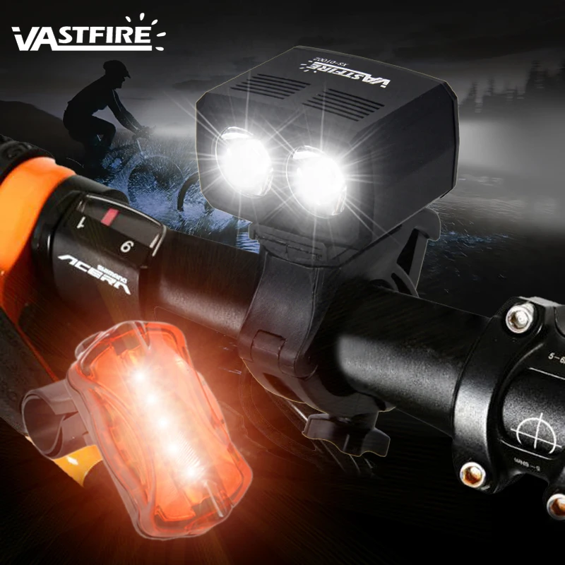 4 Modes USB Rechargeable Bike Light 2 LED lamp beads Bicycle light Front Bike Headlight Cycling Light
4 Modes USB Rechargeable Bike Light 2 LED lamp beads Bicycle light Front Bike Headlight Cycling Light