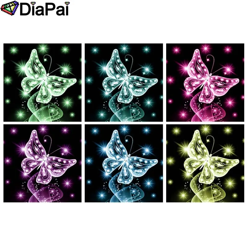 DIAPAI 5D DIY Diamond Painting Full Square/Round Drill "Glowing butterfly" 3D Embroidery Cross Stitch 5D Decor Gift
DIAPAI 5D DIY Diamond Painting Full Square/Round Drill "Glowing butterfly" 3D Embroidery Cross Stitch 5D Decor Gift