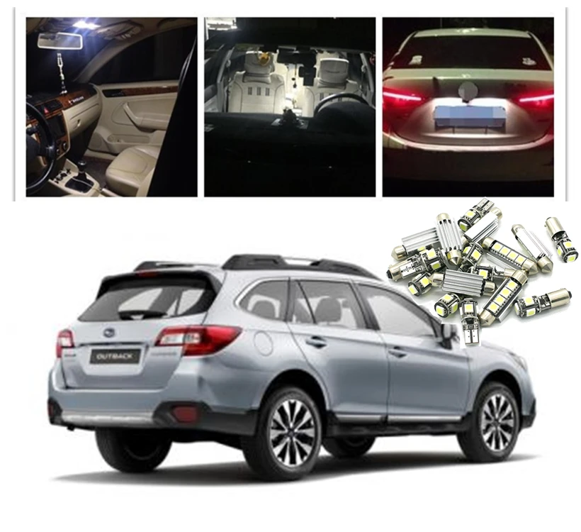 LOAUT 8pcs White Car LED Light Bulbs Interior Package Kit For Subaru Outback 2010-2012 Dome lights Trunk light Map lights
LOAUT 8pcs White Car LED Light Bulbs Interior Package Kit For Subaru Outback 2010-2012 Dome lights Trunk light Map lights