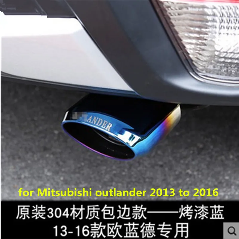 FOR MITSUBISHI outlander 2013-2016 outlander refits special stainless steel exhaust pipe fittings with logo
FOR MITSUBISHI outlander 2013-2016 outlander refits special stainless steel exhaust pipe fittings with logo