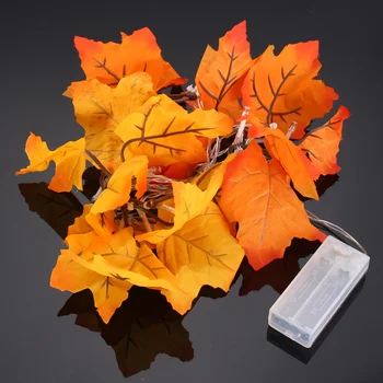 Battery Powered 1.65M 10LEDs Fall Leaves Shaped Indoor Fairy String Light For Christmas
Battery Powered 1.65M 10LEDs Fall Leaves Shaped Indoor Fairy String Light For Christmas