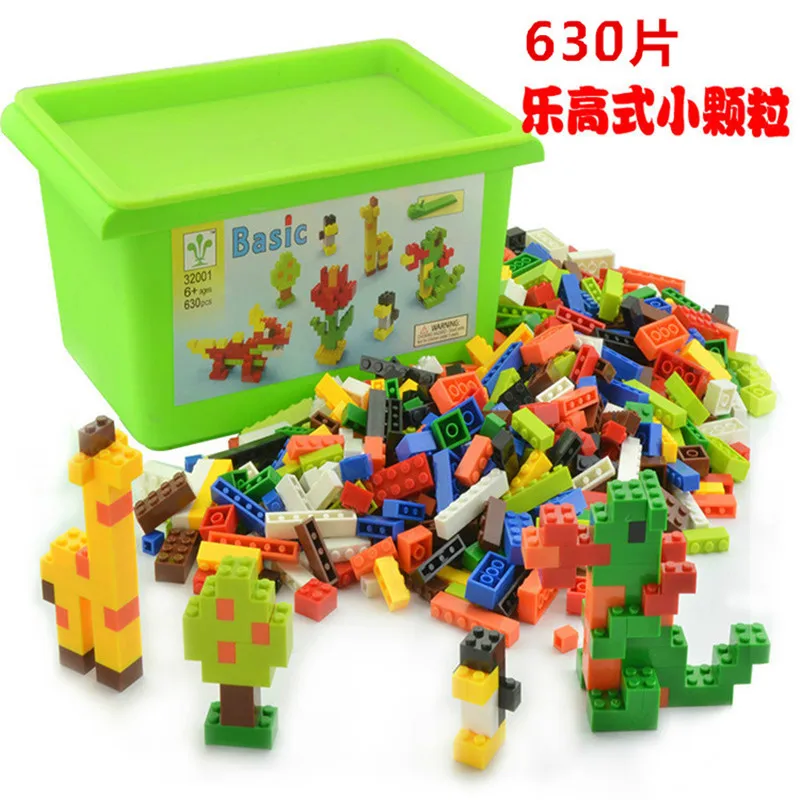630pcs/Set Creative Building Blocks Bricks DIY Assemble Construction Particles Children Educational Toys Compatible With Legoe
630pcs/Set Creative Building Blocks Bricks DIY Assemble Construction Particles Children Educational Toys Compatible With Legoe