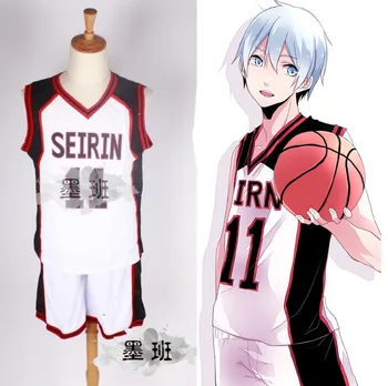 Kuroko no Basuke SEIRIN NO 11 Kuroko Tetsuya Basket Jersey Cosplay Costume Men's Wear Uniform
Kuroko no Basuke SEIRIN NO 11 Kuroko Tetsuya Basket Jersey Cosplay Costume Men's Wear Uniform