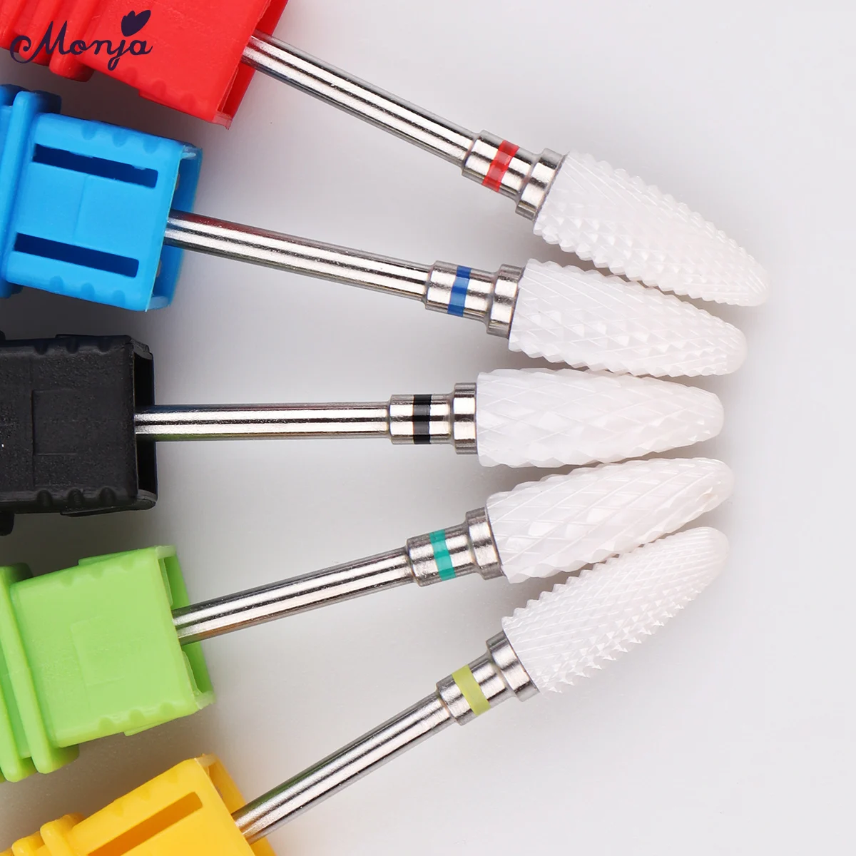 Monja 5 Styles Nail Art Ceramic Drill Bit Rotary Electric Machine Accessories Nail Polishing Granding Gel Remove Manicure Tools
Monja 5 Styles Nail Art Ceramic Drill Bit Rotary Electric Machine Accessories Nail Polishing Granding Gel Remove Manicure Tools