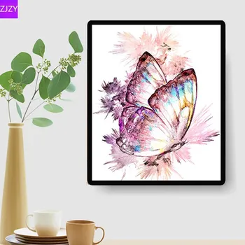 ZJZY Diamond Embroidered Watercolor Butterfly Picture Rhinestone 5d Diy Animal Diamond Painting Mosaic Full Round Diamond LY209
ZJZY Diamond Embroidered Watercolor Butterfly Picture Rhinestone 5d Diy Animal Diamond Painting Mosaic Full Round Diamond LY209