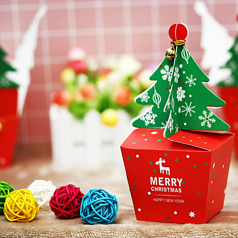 1PC Christmas Tree Pattern Jar Sugar Box Party Paper Favor Gift Sweets Boxes Carrier Bags Merry Christmas Party Decoration
1PC Christmas Tree Pattern Jar Sugar Box Party Paper Favor Gift Sweets Boxes Carrier Bags Merry Christmas Party Decoration