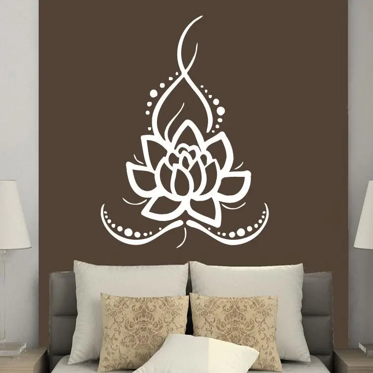 Wall Decals Yoga Ornament Lotus Flower Wall Sticker Removable Boho Bohemian Wall Decal Lotus Flower Yoga Wall Art Mural AY341
Wall Decals Yoga Ornament Lotus Flower Wall Sticker Removable Boho Bohemian Wall Decal Lotus Flower Yoga Wall Art Mural AY341