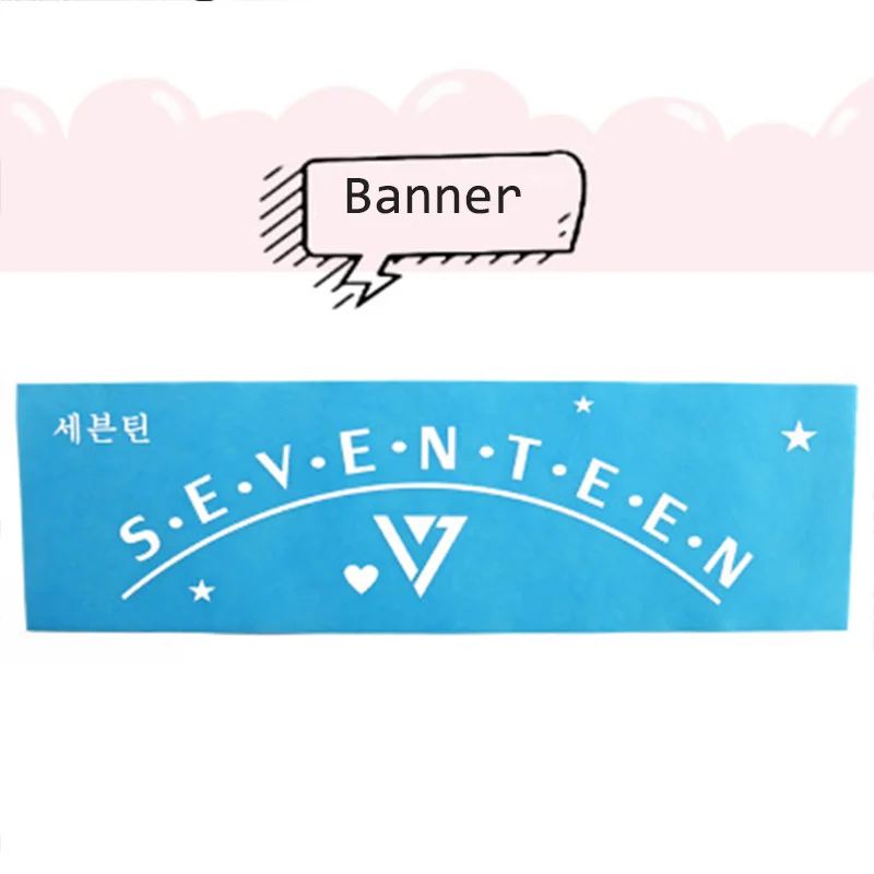KPOP 1PCS Seventeen Concert Support Hand Banner Fabric Hang Up Poster Fans Collection S.COUPS HOSHI JOSHUA LJ50
KPOP 1PCS Seventeen Concert Support Hand Banner Fabric Hang Up Poster Fans Collection S.COUPS HOSHI JOSHUA LJ50