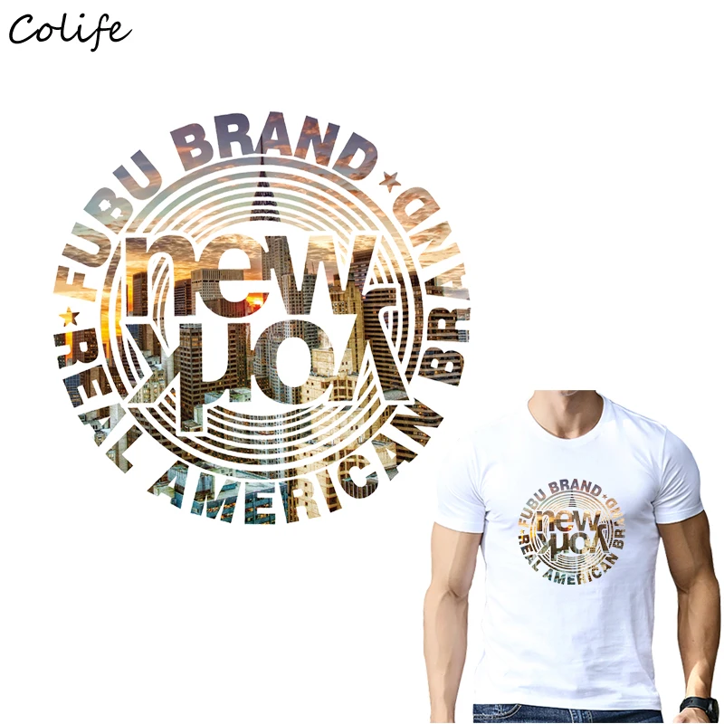 New York Letter Patches Iron on Transfer Heat Press Stickers Clothes DIY Accessory Decoration Patch Appliqued for T-shirt
New York Letter Patches Iron on Transfer Heat Press Stickers Clothes DIY Accessory Decoration Patch Appliqued for T-shirt