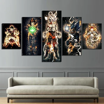 Canvas Painting Pictures 5 Pieces Dragon Ball Animation Wall Art Prints Modern Modular Poster For Living Room Home Decoration
Canvas Painting Pictures 5 Pieces Dragon Ball Animation Wall Art Prints Modern Modular Poster For Living Room Home Decoration