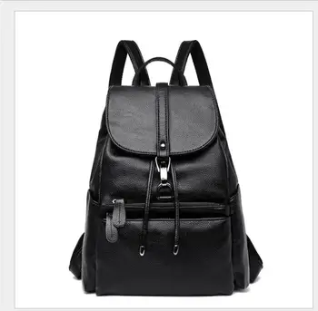 2019 new backpacks, female pu soft leather fashion versatile simple college style casual backpack shoulder bag
2019 new backpacks, female pu soft leather fashion versatile simple college style casual backpack shoulder bag