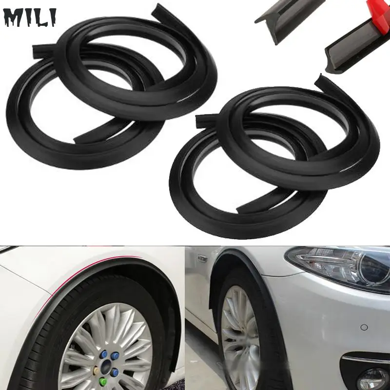 4PCS 4.9ft Black Universal Car Fender Flares Wheel Eyebrow Styling Fexible Moulding Protector Lip Anti-Scratch Sticker Arch Trim
4PCS 4.9ft Black Universal Car Fender Flares Wheel Eyebrow Styling Fexible Moulding Protector Lip Anti-Scratch Sticker Arch Trim