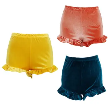 Women Summer High Waist Sexy Velvet Mini Hot Shorts Solid Color Ruffles Hem Skinny Shorts Vintage Night Club Sweatpants 2019
Women Summer High Waist Sexy Velvet Mini Hot Shorts Solid Color Ruffles Hem Skinny Shorts Vintage Night Club Sweatpants 2019