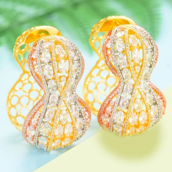 GODKI Luxury Small Waist Design Hoop Earrings For Women Earrings in Jewelry Charms Elegant Full Mirco Cubic Zircon Dubai Wedding
GODKI Luxury Small Waist Design Hoop Earrings For Women Earrings in Jewelry Charms Elegant Full Mirco Cubic Zircon Dubai Wedding