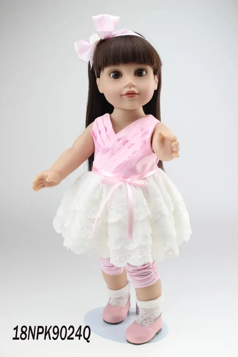 18 INCH High Quality Cute Journey Girl Hot 45cm Doll Lifelike Baby Educational Toy for Children Birthday Gifts | Игрушки и хобби
