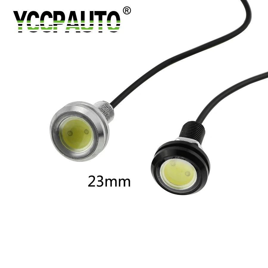 YCCPAUTO 23MM Car Led Eagle Eye DRL Daytime Running Lights Source Signal Lamps Waterproof Silver/Black Shell Fog Bulb 1PCS
YCCPAUTO 23MM Car Led Eagle Eye DRL Daytime Running Lights Source Signal Lamps Waterproof Silver/Black Shell Fog Bulb 1PCS