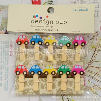 10 pcs/lot Kawaii Cartoon Car Wooden Clip Photo paper Clothespin Craft Clips Party Decoration Clip with Hemp Rope
10 pcs/lot Kawaii Cartoon Car Wooden Clip Photo paper Clothespin Craft Clips Party Decoration Clip with Hemp Rope