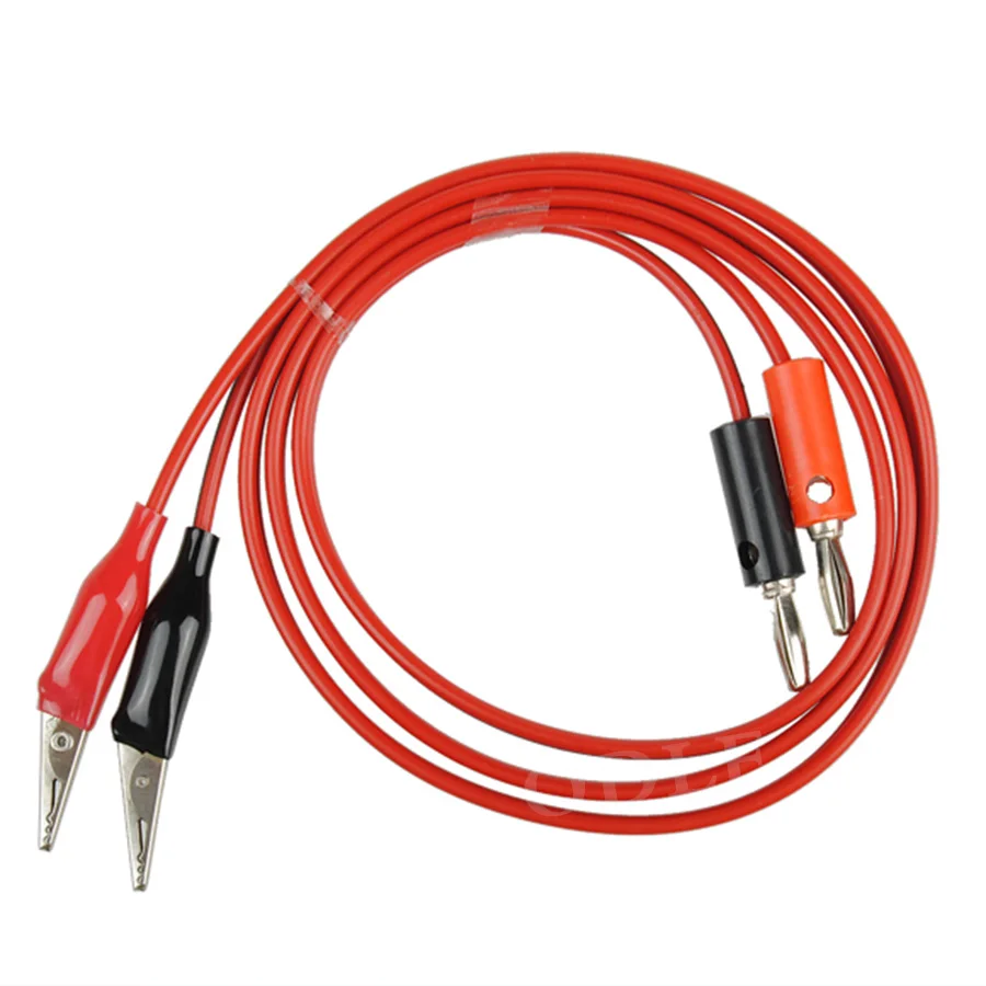 New Best Price 1M Probe Tips Fully Insulated Electrical Device Test Lead Clip To Banana Plug Probe Cable For Multimeter
New Best Price 1M Probe Tips Fully Insulated Electrical Device Test Lead Clip To Banana Plug Probe Cable For Multimeter