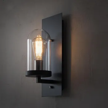 American rural industry wind wall lamp balcony porch bedroom bedside lamp European compact LED glass wall lamp free shipping
American rural industry wind wall lamp balcony porch bedroom bedside lamp European compact LED glass wall lamp free shipping