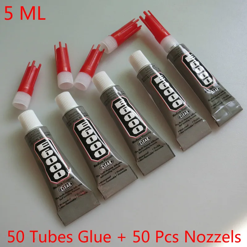 50Pcs 5 ML New E6000 Glue Multi Purpose Adhesive Craft Jewelry Jewelery Rhinestone Glass Crystal DIY Accessories Free Shipping
50Pcs 5 ML New E6000 Glue Multi Purpose Adhesive Craft Jewelry Jewelery Rhinestone Glass Crystal DIY Accessories Free Shipping