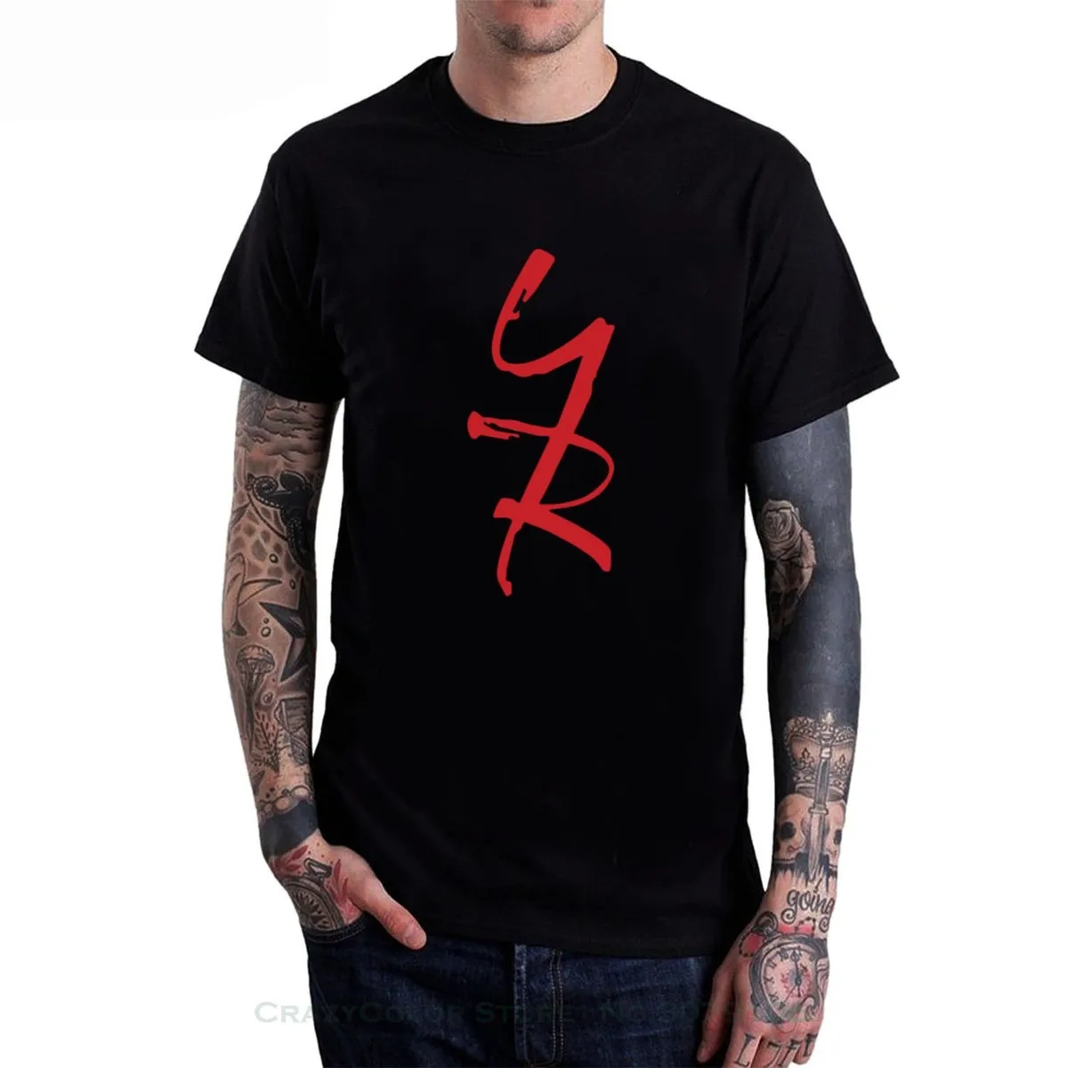 Top Tee 100% Cotton Humor Men Crewneck Tee Shirts Men's The Young And The Restless Tee Shirts Black
Top Tee 100% Cotton Humor Men Crewneck Tee Shirts Men's The Young And The Restless Tee Shirts Black