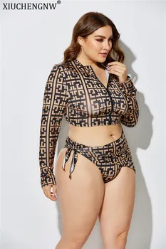 Swimming Suit for Women Swim Wear Bathing Suits pute size Bikini Bathing Suits 2018 Beachwear High Waist Three-piece Swimwear
Swimming Suit for Women Swim Wear Bathing Suits pute size Bikini Bathing Suits 2018 Beachwear High Waist Three-piece Swimwear