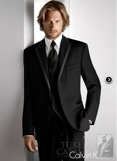 New Arrival Groom Tuxedo Black Groomsmen Peak Lapel Wedding/Dinner Suits Best Man Bridegroom (Jacket+Pants+Tie+Vest) B255
New Arrival Groom Tuxedo Black Groomsmen Peak Lapel Wedding/Dinner Suits Best Man Bridegroom (Jacket+Pants+Tie+Vest) B255