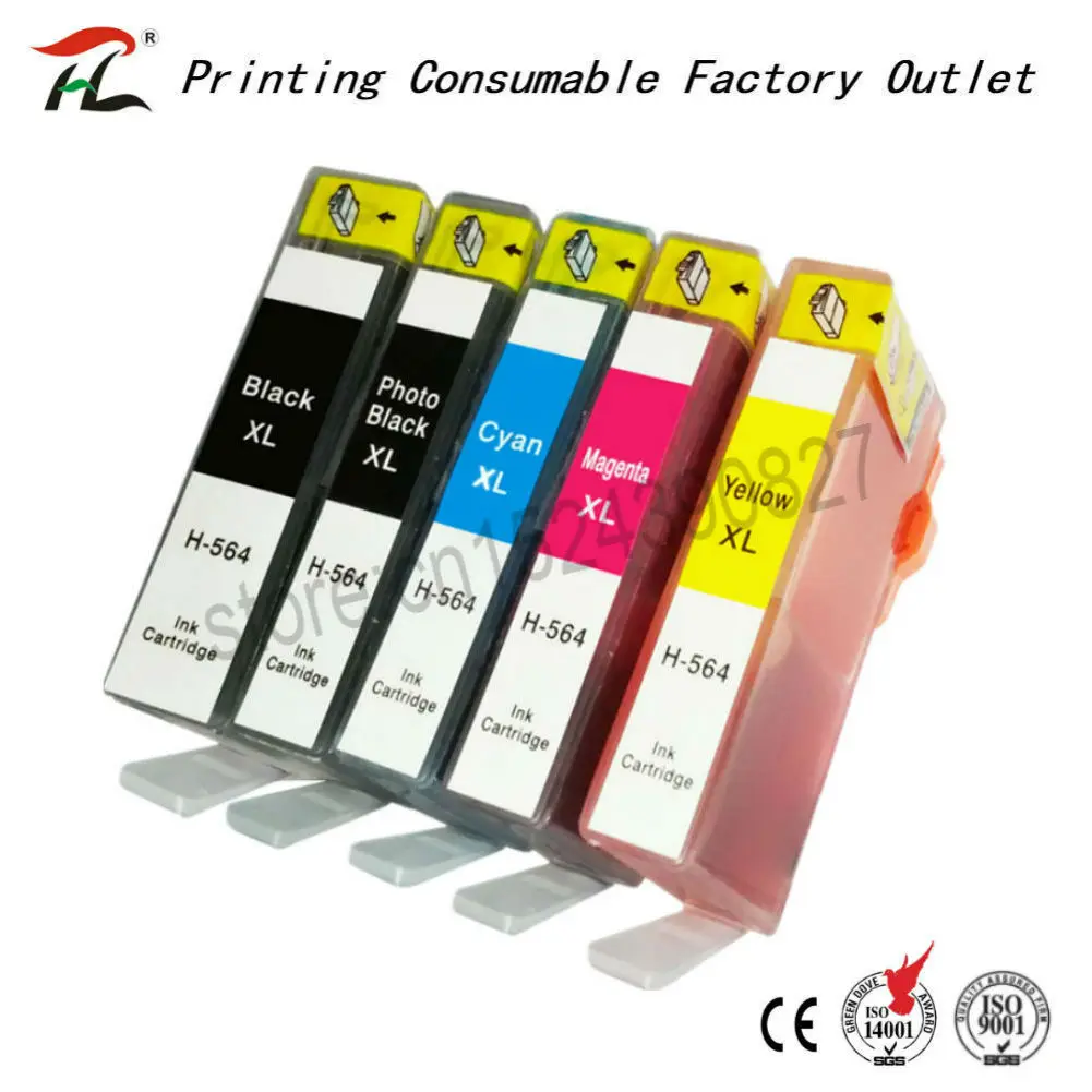 HTL 564XL Ink Cartridge for hp 564xl 564 compatible for HP Photosmart B8550 C6324 C310a C410 6510 D5460 7510 B209a 4610 3070A
HTL 564XL Ink Cartridge for hp 564xl 564 compatible for HP Photosmart B8550 C6324 C310a C410 6510 D5460 7510 B209a 4610 3070A