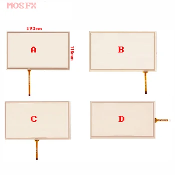 192*116 4 Wire Resistive 8 Inch Touch Screen Panel for HSD080IDW1 AT080TN64 Free Shipping
192*116 4 Wire Resistive 8 Inch Touch Screen Panel for HSD080IDW1 AT080TN64 Free Shipping