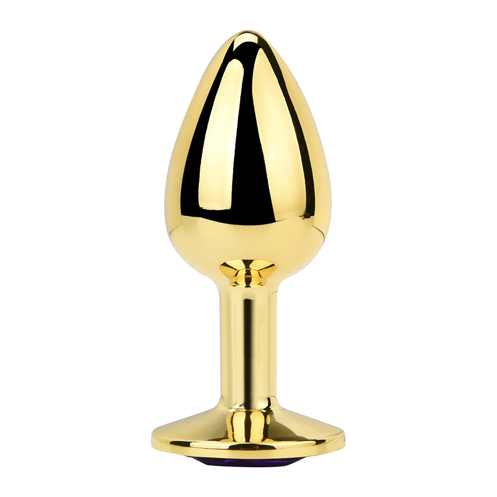 3 Pcs Silicone Metal Butt Plug Set Adult Toy,anal Sex Toys