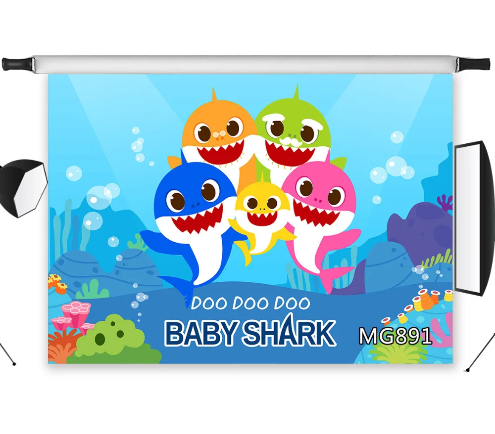 Washable No Crease Background Child Photography Polyester Underwater Colorful Baby Shark Backdrop Studio Photographic Seamless
Washable No Crease Background Child Photography Polyester Underwater Colorful Baby Shark Backdrop Studio Photographic Seamless
