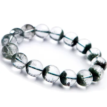 13mm Natural Genuine Green Phantom Quartz Gemstone Clear Crystal Stretch Round Beads Natural Stone Bracelet Femme
13mm Natural Genuine Green Phantom Quartz Gemstone Clear Crystal Stretch Round Beads Natural Stone Bracelet Femme
