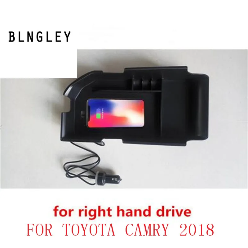 Mobile phone wireless charging Central Armrest storage box for 2017 2018 Toyota camry MK8 right hand drive car accessories
Mobile phone wireless charging Central Armrest storage box for 2017 2018 Toyota camry MK8 right hand drive car accessories