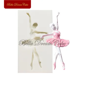 Ballet Dancing Girls Silicone Mold Fondant Moulds For Valentine's Day Chocolate Sugarcraft Mould Cake Decorating Tools Bakeware
Ballet Dancing Girls Silicone Mold Fondant Moulds For Valentine's Day Chocolate Sugarcraft Mould Cake Decorating Tools Bakeware