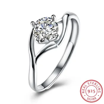 2018 Classic Luxury Real Solid 925 Sterling Silver Ring Hearts Arrows Zircon Wedding Jewelry Rings Engagement For Women anillos
2018 Classic Luxury Real Solid 925 Sterling Silver Ring Hearts Arrows Zircon Wedding Jewelry Rings Engagement For Women anillos