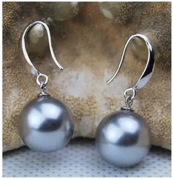 free shipping >>>>noble jewelry Beautiful 925 AAA+ 9-10mm Gray White Pearl Earring 
free shipping >>>>noble jewelry Beautiful 925 AAA+ 9-10mm Gray White Pearl Earring