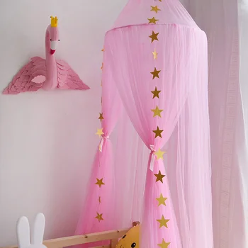 Urijk Hanging Kid Bedding Round Dome Bed Canopy Bedcover Mosquito Net Curtain Home Bed Crib Tent Hung Dome Two Layer of Net Yarn
Urijk Hanging Kid Bedding Round Dome Bed Canopy Bedcover Mosquito Net Curtain Home Bed Crib Tent Hung Dome Two Layer of Net Yarn