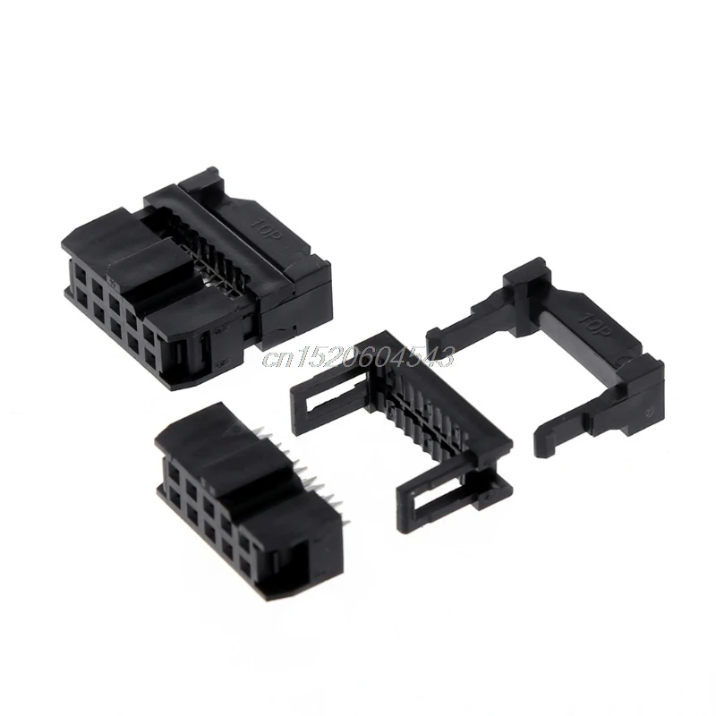 10 Pcs FC-10P 2x5Pin Dual Row Pitch 2.54mm IDC Socket Connector Female Header R24 Whosale&DropShip
10 Pcs FC-10P 2x5Pin Dual Row Pitch 2.54mm IDC Socket Connector Female Header R24 Whosale&DropShip