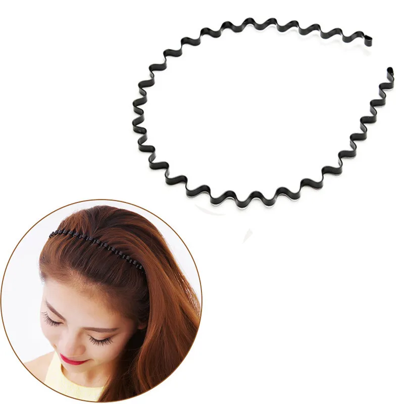 1 pc Fashion Mens Women Unisex Black Wavy Hair Head Hoop Band Sport Headband Hairband hair accessories
1 pc Fashion Mens Women Unisex Black Wavy Hair Head Hoop Band Sport Headband Hairband hair accessories