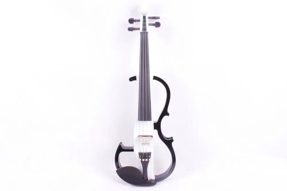 4/4 4 string black and white color Electric violin High quality 6.5 big pickup
4/4 4 string black and white color Electric violin High quality 6.5 big pickup