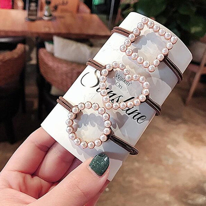 Women Hair Accessories Pearls Beads Headbands Ponytail Holder Girls Scrunchies Vintage Elastic Hair Bands Rubber Rope Headdress
Women Hair Accessories Pearls Beads Headbands Ponytail Holder Girls Scrunchies Vintage Elastic Hair Bands Rubber Rope Headdress